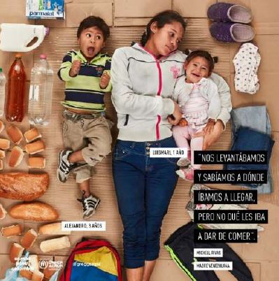 Madre venezolana con hija de 1 a&ntilde;o e hijo de 3 a&ntilde;os: &ldquo;Nos levant&aacute;bamos y sab&iacute;amos a d&oacute;nde &iacute;bamos a llegar. Pero no qu&eacute; les iba a dar de comer&rdquo;