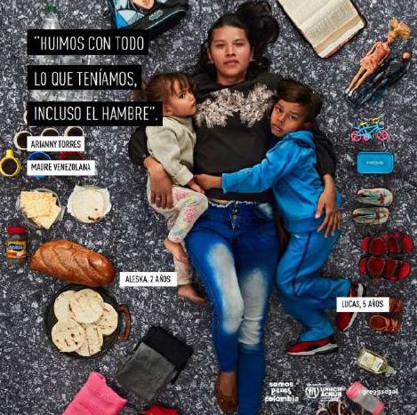 Madre venezolana acompa&ntilde;ada de su hija de 2 a&ntilde;os e hijo de 5 a&ntilde;os: &ldquo;Huimos con todo lo que ten&iacute;amos. Incluso el hambre&rdquo;