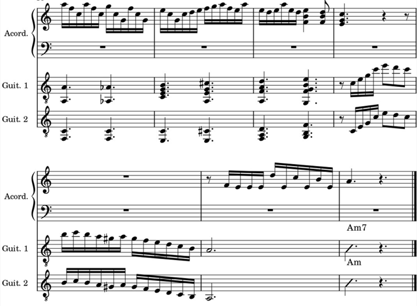 Introducción de “El último cachapé”, pista n. 6 del disco En dos hileras de Julio Ramirez