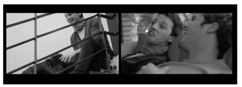 Dos l&aacute;minas pertenecientes a spots de la Fundaci&oacute;n Iguales