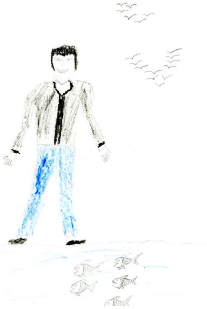 Todopoderoso. Leyenda del ni&ntilde;o: &ldquo;Dios es Bruce Todopoderoso&rdquo;