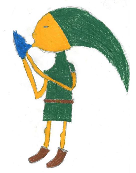 H&eacute;roe del videojuego japon&eacute;s Zelda. Leyenda del ni&ntilde;o: Sin descripci&oacute;n