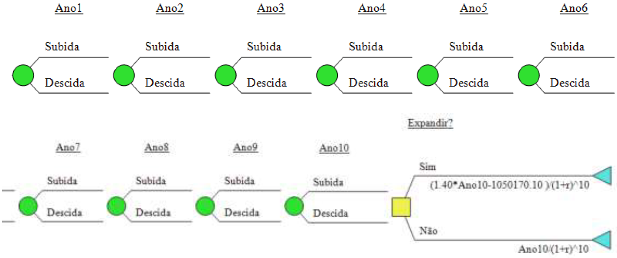 Modelo binomial com a opo de expandir a capacidade produtiva da indstria processadora de laranja