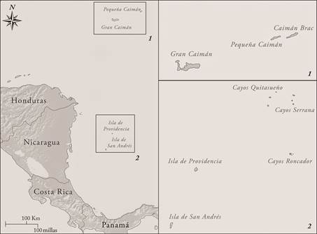 Archipi&eacute;lago de San Andr&eacute;s y Providencia, en el Caribe occidental 