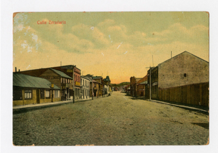 Primera cuadra de la calle Err�zuriz donde se concentraban las casas de tolerancia, a partir del reglamento de 1894