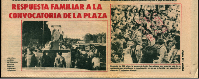 La marcha de la Iglesia