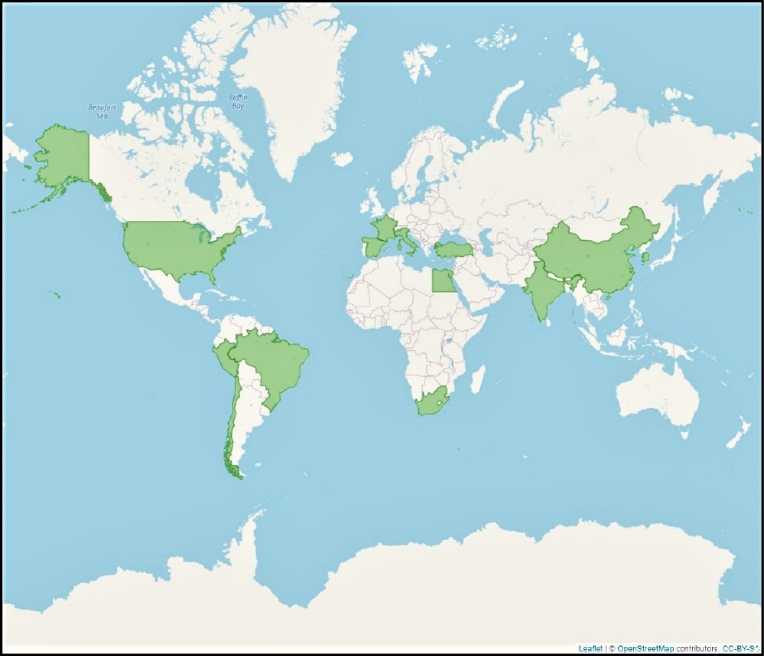 Regiones de cultivo de uva de mesa en el mundo