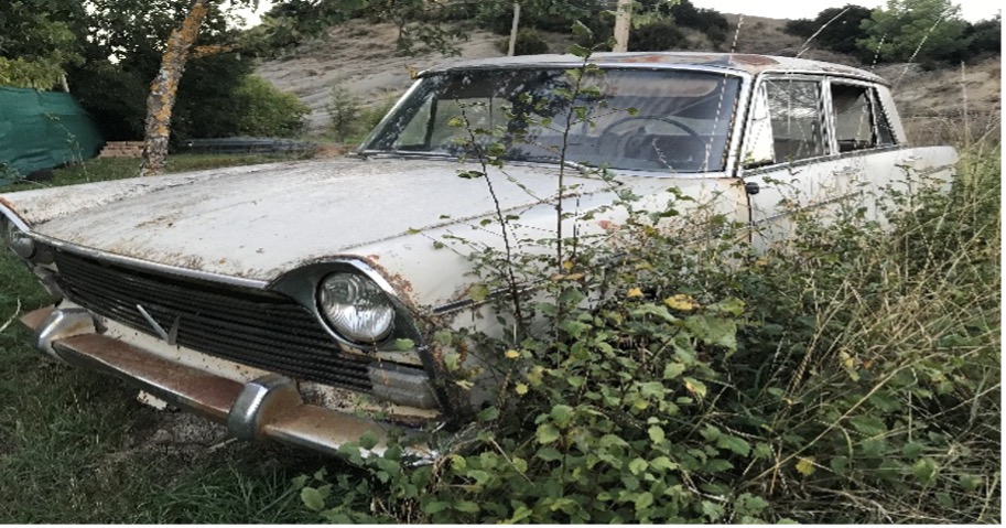 Coche abandonado