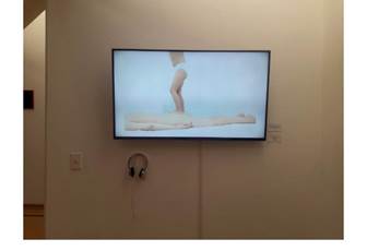 Instalación y video “Rizomas comunes” (2013) por Alejandra Ugarte (Senoritaugarte), en su exposición retrospectiva “Malas lenguas” 