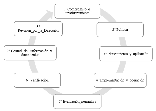 Lineamiento de un SGSSO.