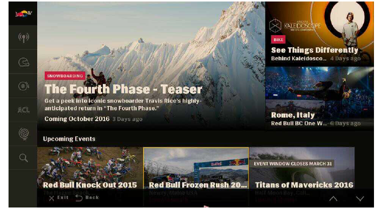 Red Bull TV Smart TV LG