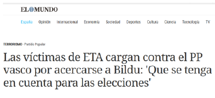 Reacciones a la propuesta de Quiroga (2015). 

El
Mundo (08.10.2015).