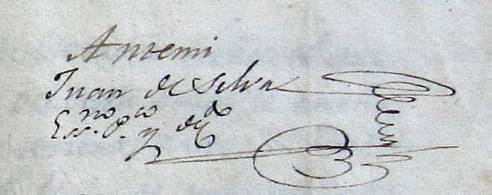 del escribano Juan Silva