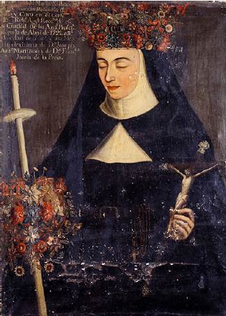 Retrato de sor María Salvadora de San Antonio