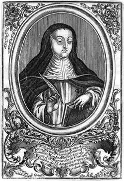 Verdadero retrato de la reverenda madre Anna Agueda de San Ignacio
