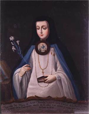 Retrato de la venerable madre María de Jesús Tomelín