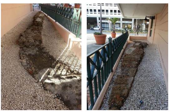 Restos de la batería de San Francisco de Paula