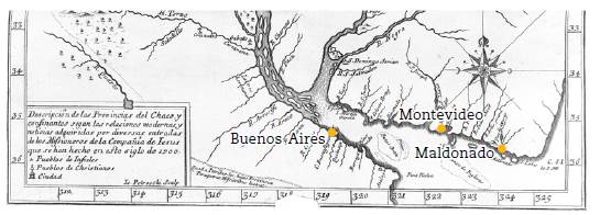 "Descripci&oacute;n de las Provincias del Chaco, y confinantes seg&uacute;n la relaciones modernas, y noticias adquiridas por diversas entradas de los Misioneros de la Compa&ntilde;&iacute;a de Jes&uacute;s que se han hecho en este siglo de 1700"