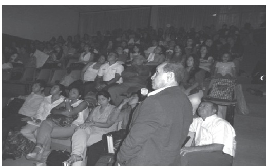 Espacio para la realización de plenárias