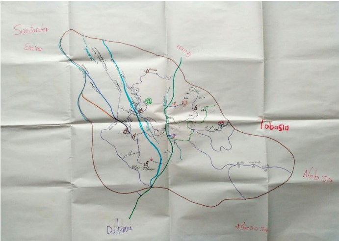 Cartografía social y calendario económico y cultural Asproleche