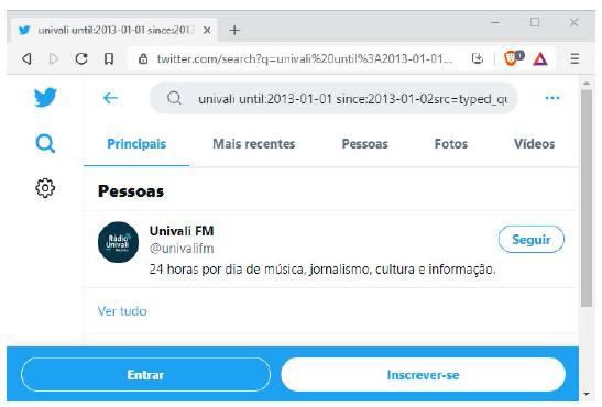 Página retornada pelo link.