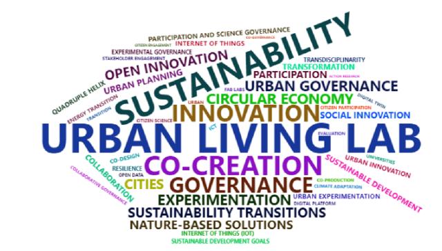 Word cloud of keywords.