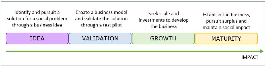 Stages in the life cycle of SE.