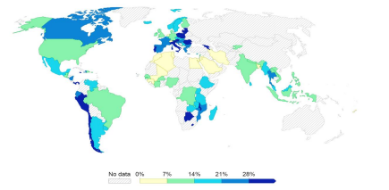 Porcentaje de mujeres propietarias de tierras agr�colas