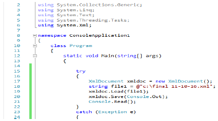 Codificaci&oacute;n
para leer el archivo con la ontolog&iacute;a (XML)