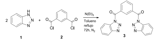 Synthesis of compound 3.