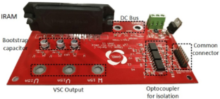 PCB IRAM136-3063B and Gate Drivers.