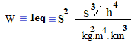 Ecuacin relacional 3: espacio-tiempo-equilibrio dinmico aplicacin 2.