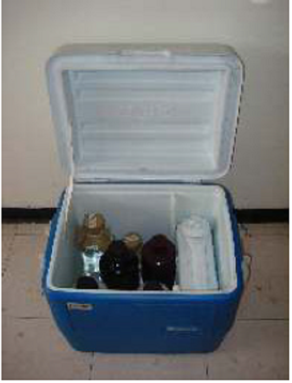 Transporte muestras.
