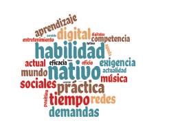 Influencia positiva de la multitarea (nube de palabras)