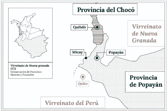 ubicación geográfica de Micay