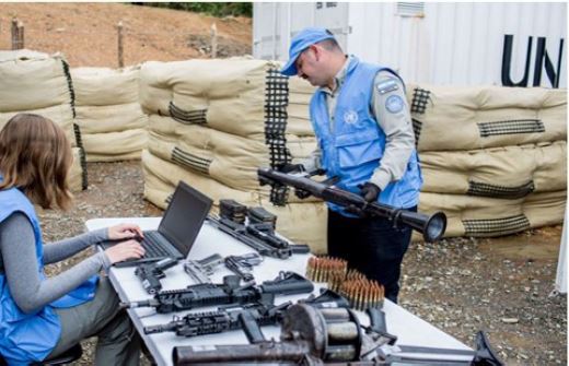 La ONU como parte esencial del ritual.
