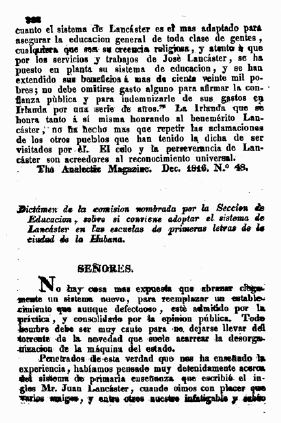 Memorias de la Real Sociedad Econ&oacute;mica de La Habana: colecci&oacute;n primera que comprende doce n&uacute;meros, correspondientes a los doce meses del a&ntilde;o 1817. La Habana: Oficina del Gobierno y de la Real Sociedad Patri&oacute;tica, 1817 (Biblioteca de Nueva York).