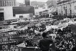 Primer Congreso Nacional de la ANUC, el 7 de julio de 1970