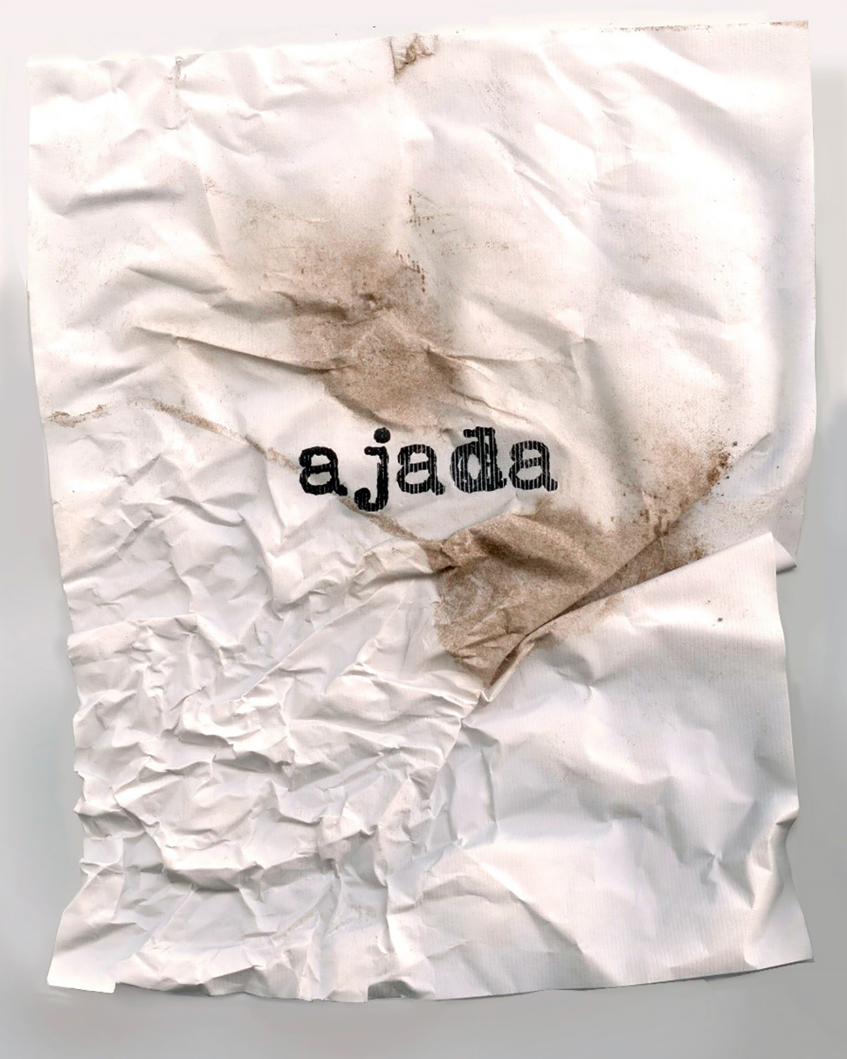 Hortensia M&iacute;nguez,&ldquo;Ajada&rdquo;, (2016) Poes&iacute;a visual.