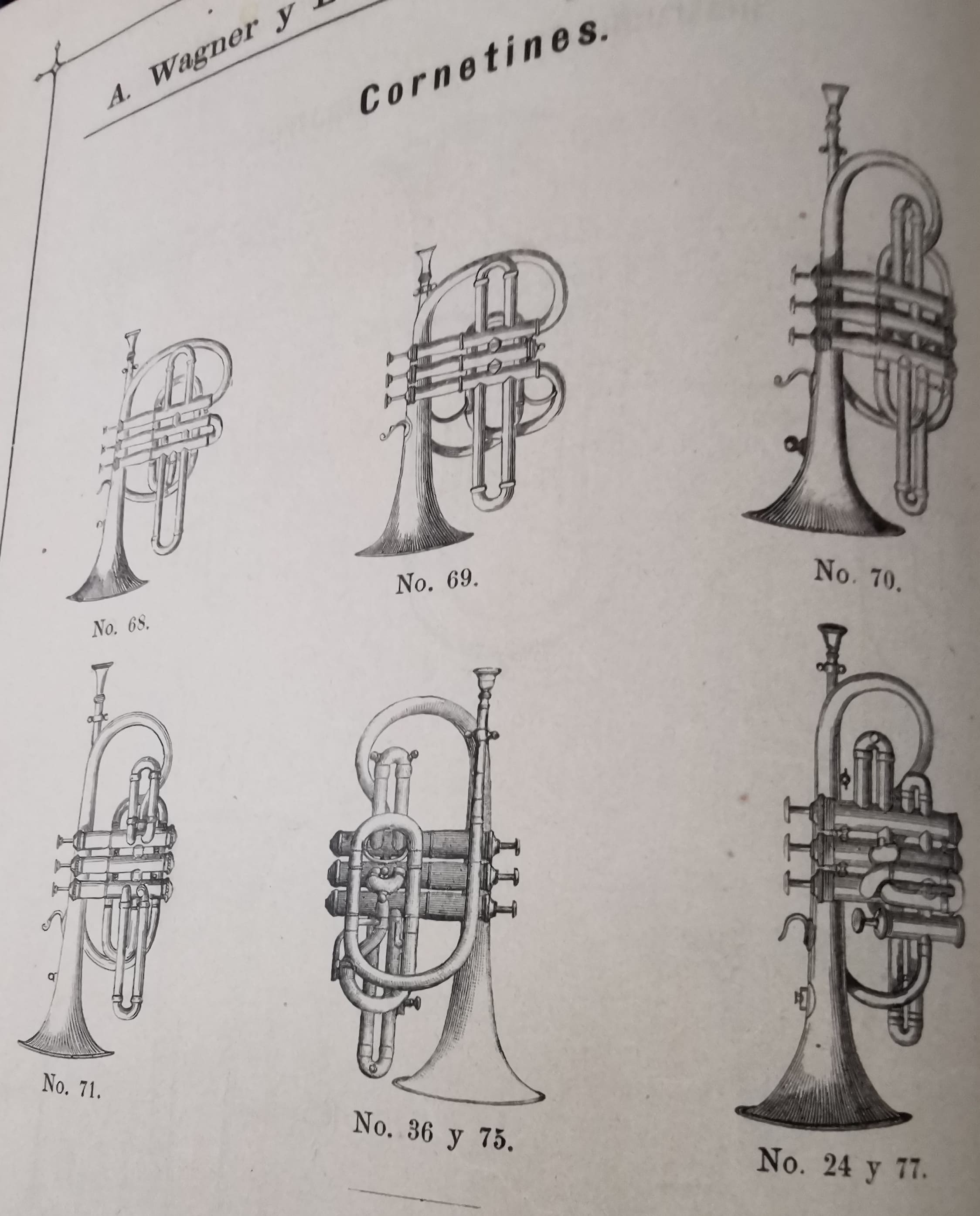 Primer Gran Catálogo de Wagner y Levien (1886)