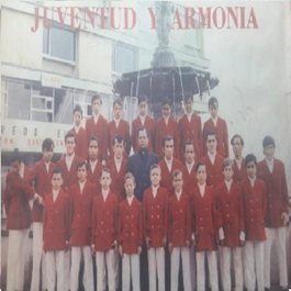 Francisco Gonzlez en la coral infantil                                       “Juventud y Armona”.