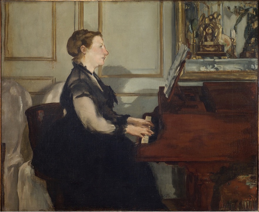 Madame Manet au piano