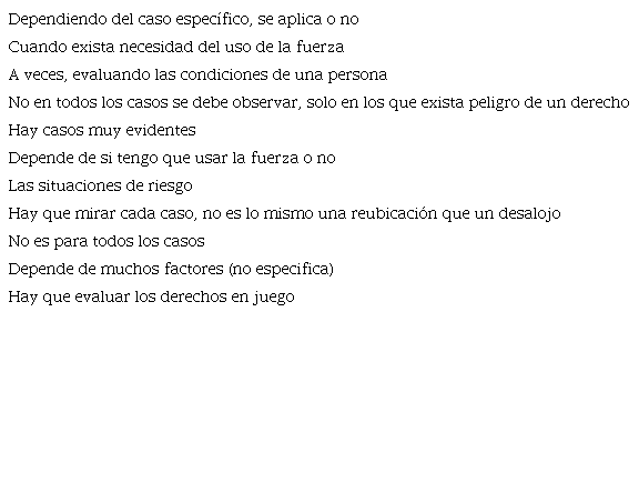 Describa brevemente cu&aacute;les son esas circuns tancias