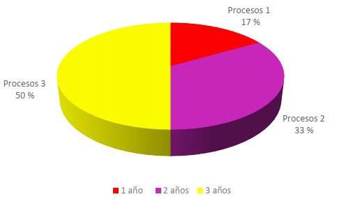 Duración del proceso