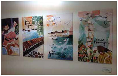 Exposici&oacute;n &ldquo;On The Draw&rdquo; stand Islas Canarias