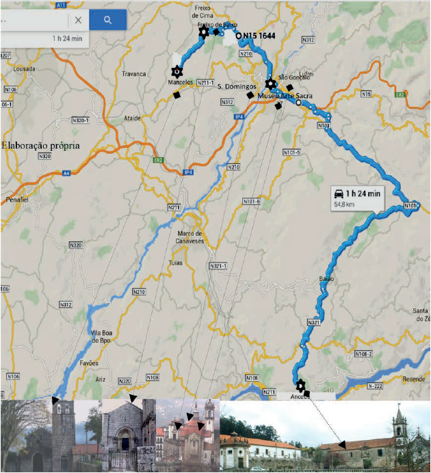 Rota dominicana Mancelos (Amarante) – Ancede (Baião)