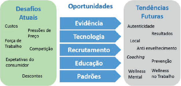 Desafios, oportunidades de futuro para a economia do turismo de sa&uacute;de e bem‑estar