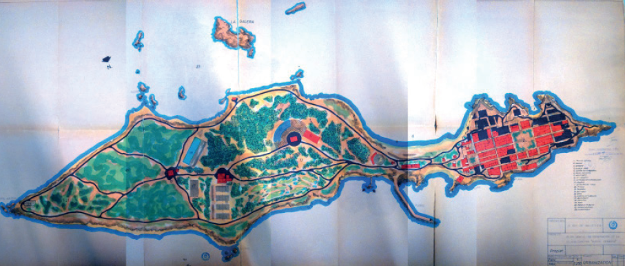 Plan de ordenaci&oacute;n del proyecto Tabarca Island.