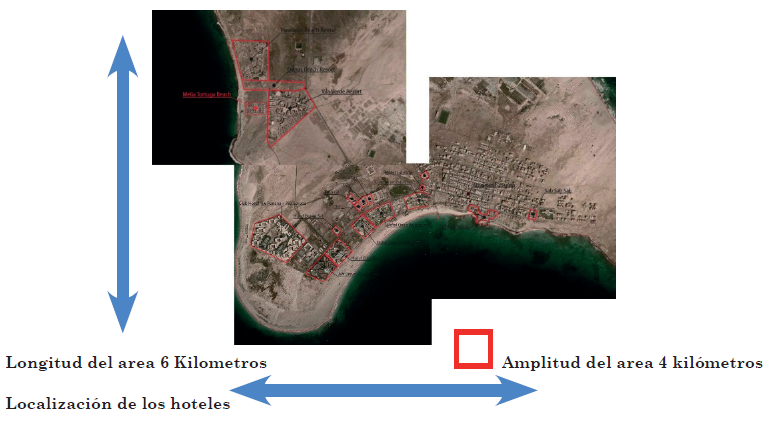 Isla de Sal. Localizaci&oacute;n de los establecimientos dentro de la Zona prioritaria