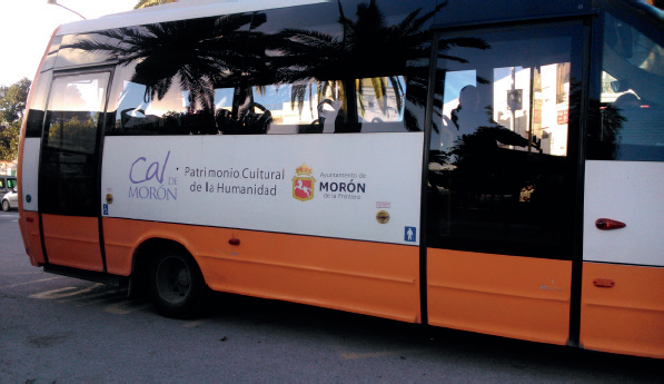 Promoción en transporte público